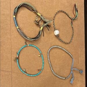 SHASHI Colorful Beaded Bracelet Set